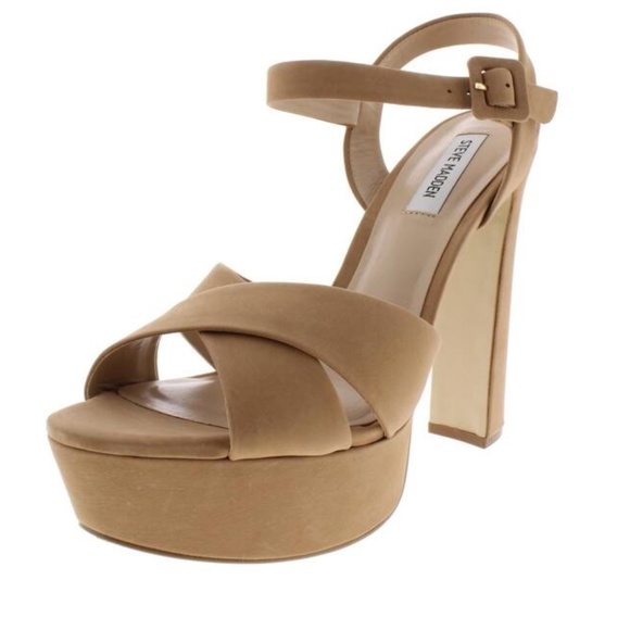 Steve Madden Shoes - Steve Madden MARTA Suede Platform High Heel 70s